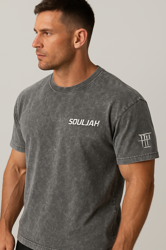 Men’s Grunge Athletic Streetwear Baggy T-Shirt